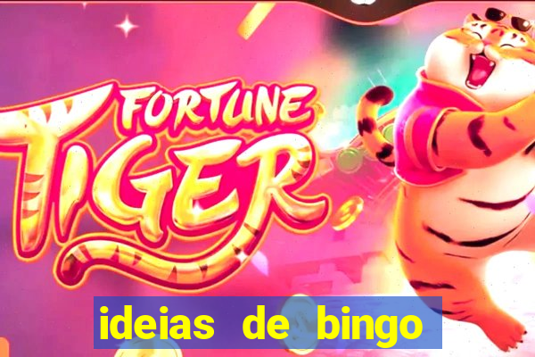 ideias de bingo para o natal